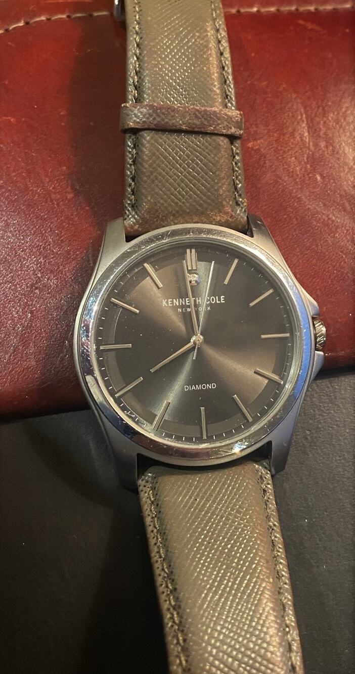 Men's 47mm Kenneth Cole New York Diamond Watch, 10027419